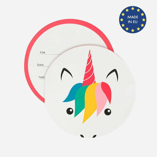 Unicorn Party Invitations