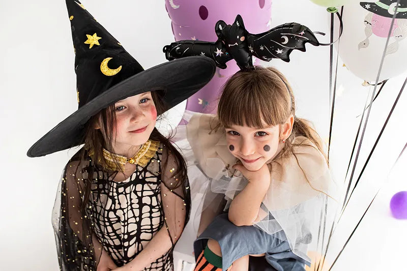 Stars and Moon Witch's Hat