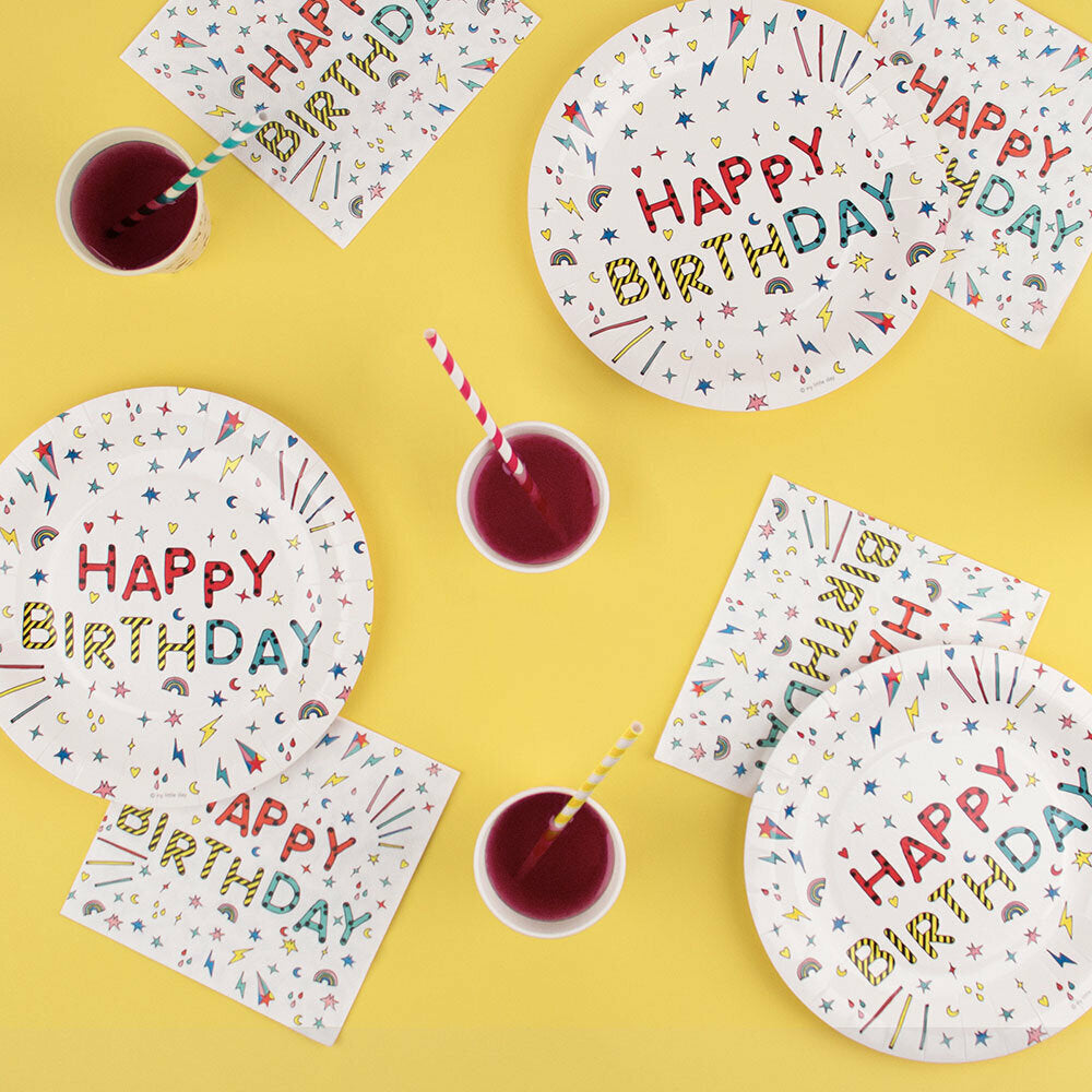 Happy Birthday Napkins