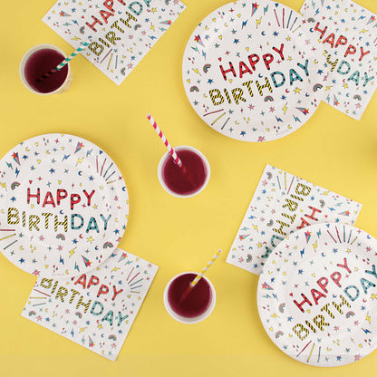 Happy Birthday Napkins