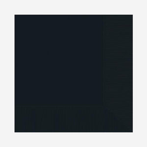 Black Party Napkins
