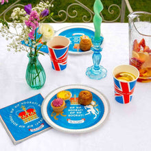 Large Royal Jubilee Paper Plates - 8 Pack