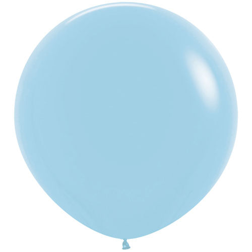 Light pastel blue Giant 3ft Latex Balloon