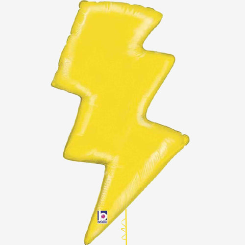 Lightning Bolt Foil Balloon