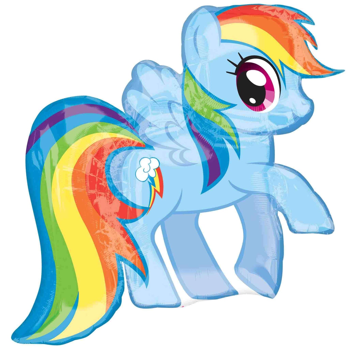 My Little Pony Rainbow Dash Inflated Foil Balloon