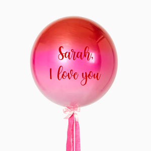 I Love you Orbz Balloon