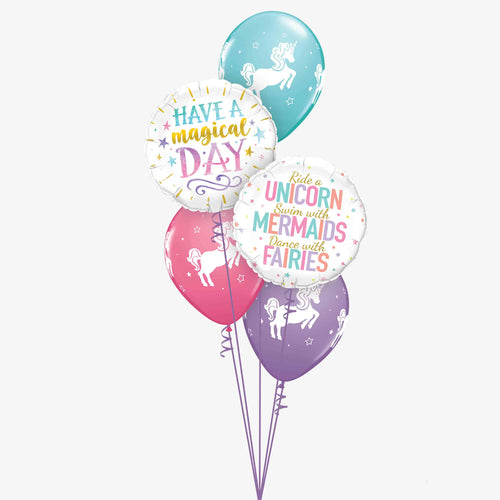 Magical Day Inflated Balloon Bouquet