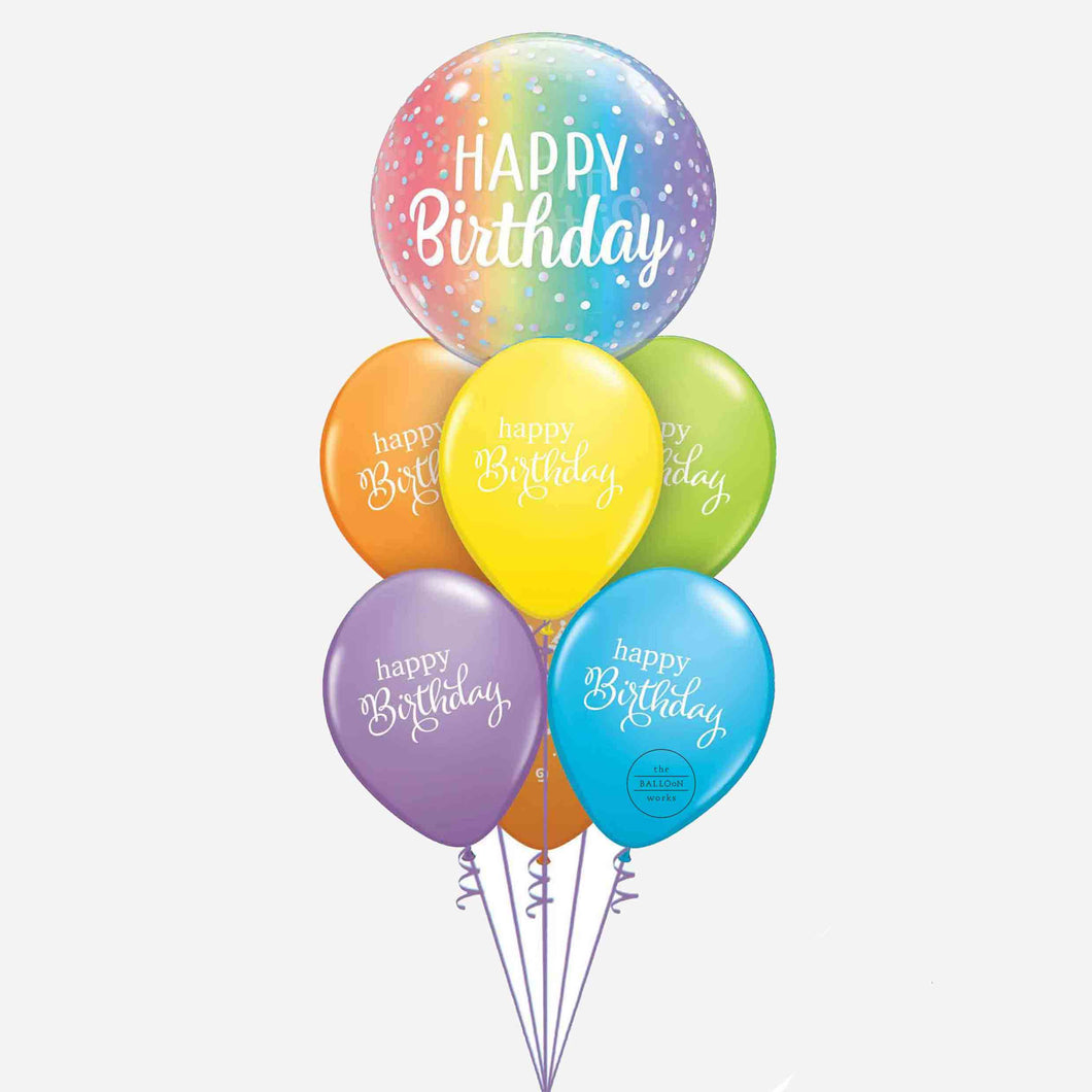Make a Wish Birthday Balloon Bouquet