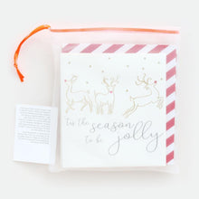 Dotty Deer & Wreath Mixed Charity Christmas Cards Pack of 8