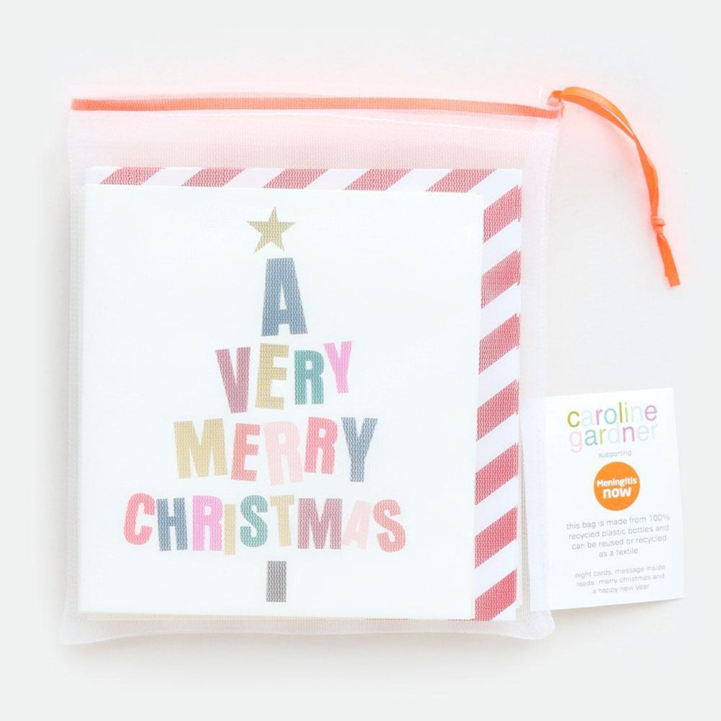 Car & Tree Mixed Charity Christmas Cards Pack of 8