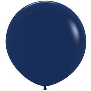 Navy Blue Giant 36" latex balloon birthday party