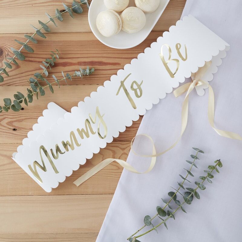 Mummy to Be Baby Shower Sash