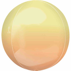 Ombre Yellow & Orange Orbz Balloon