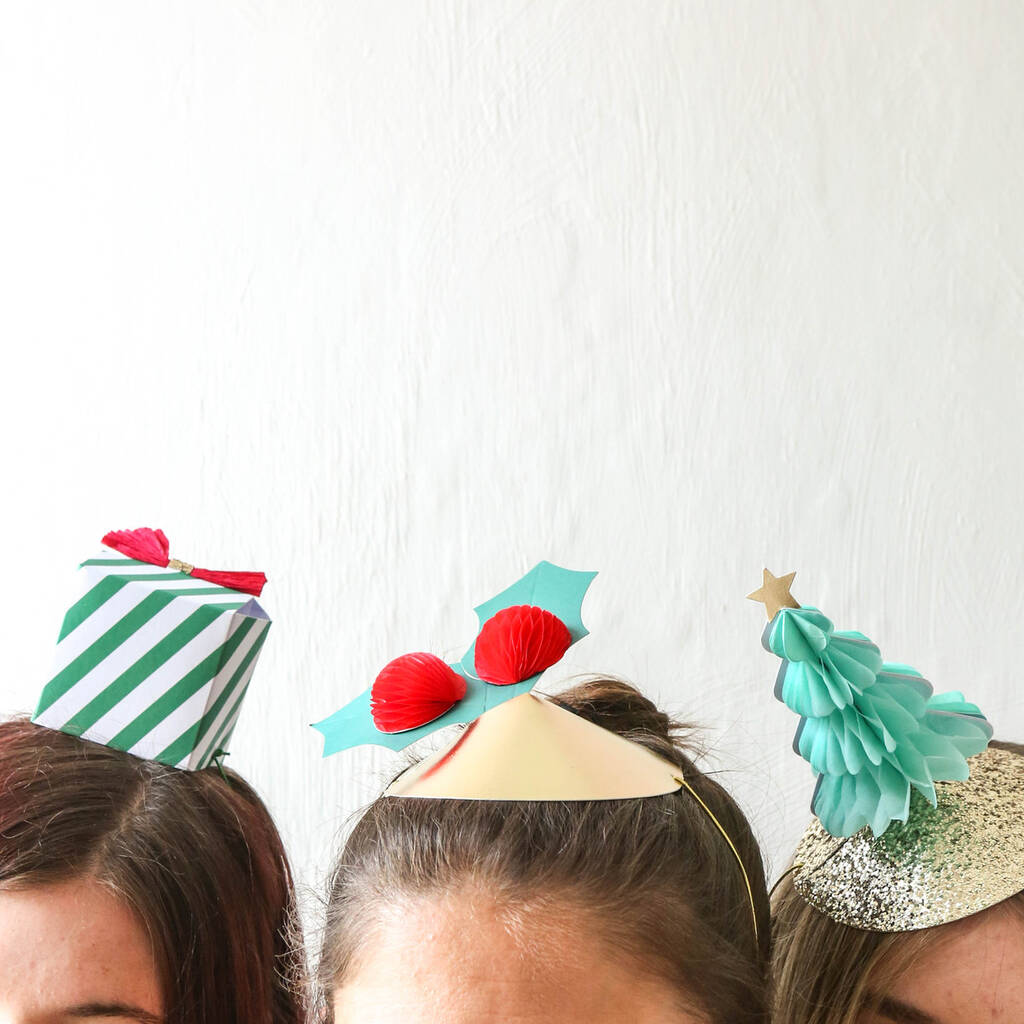 Mixed Christmas Party Hats by Meri Meri