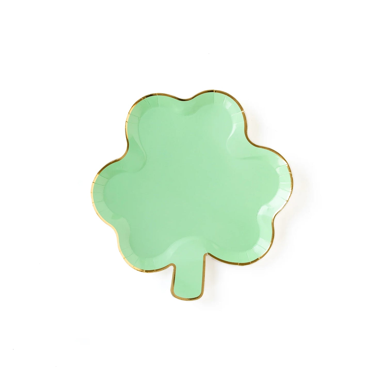 Pastel Shamrock Plate