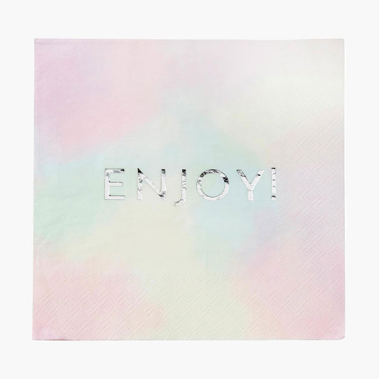 Pastels 'Enjoy' Napkins