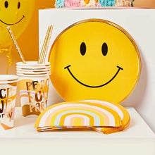 Smiley Paper Plates