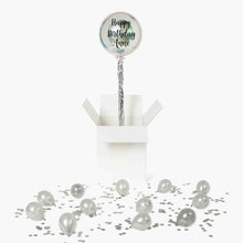 Personalised Silver Orbz Foil Balloon in a Box