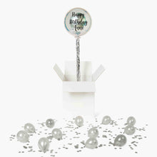 Personalised Silver Orbz Balloon in a Box