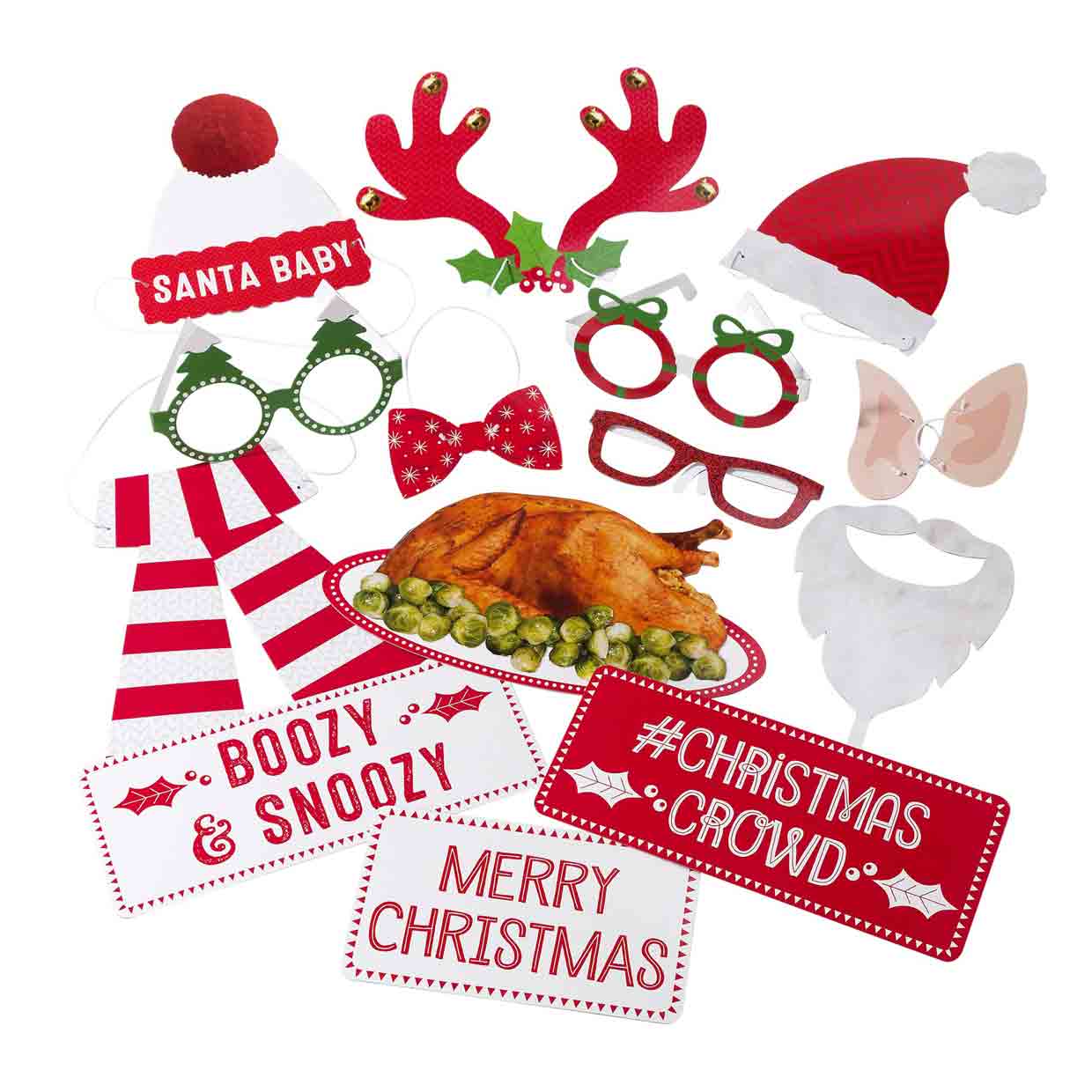 Christmas Entertainment Crowdbooth Photo booth Props