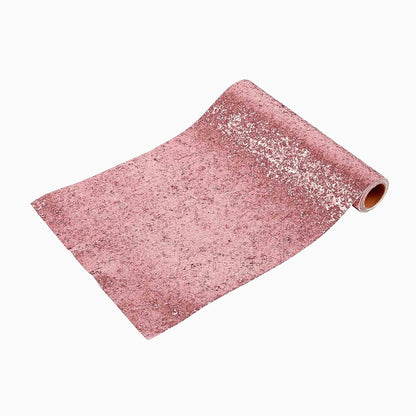 Luxe Pink Glitter Table Runner