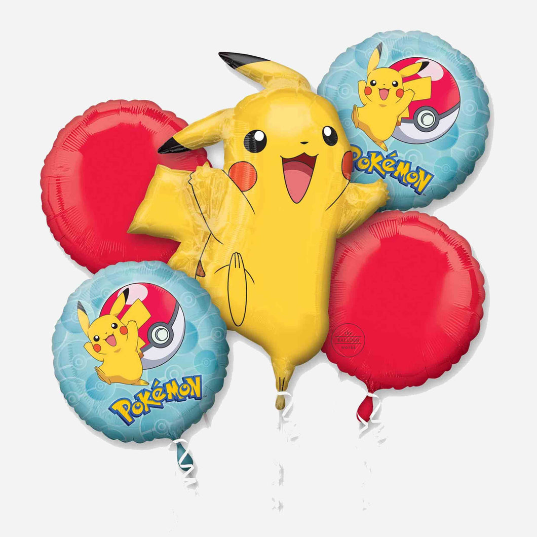 Pokémon Inflated Balloon Bouquet