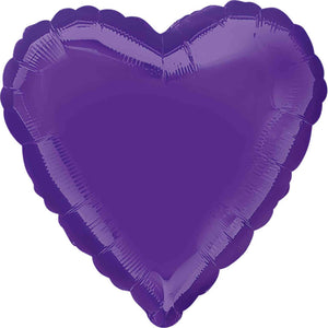 Purple Heart Foil Balloon