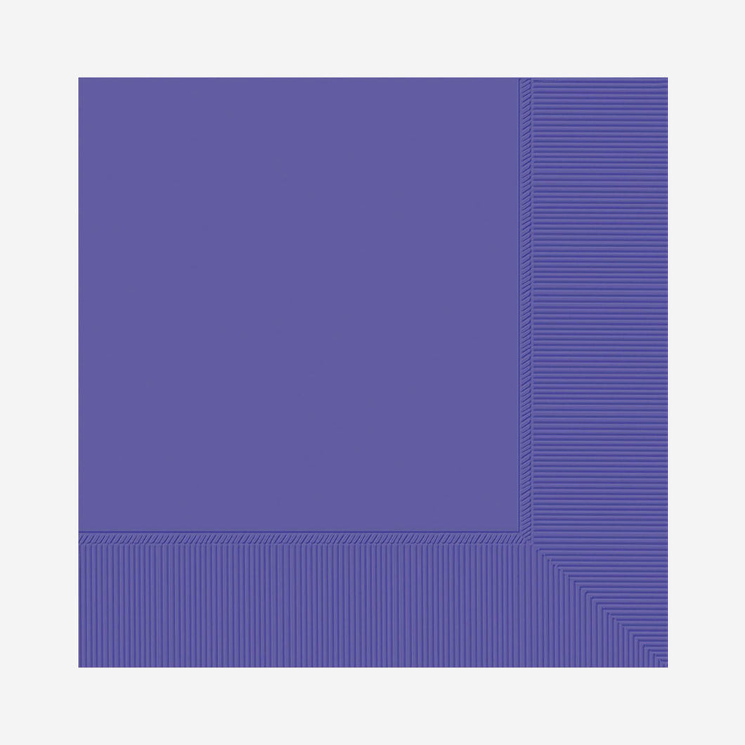 Purple Paper Napkins