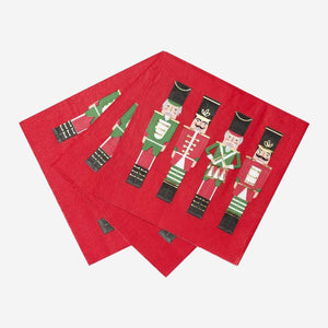 Botanical Nutcracker Napkin