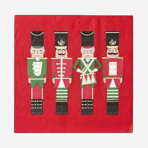 Botanical Nutcracker Napkin