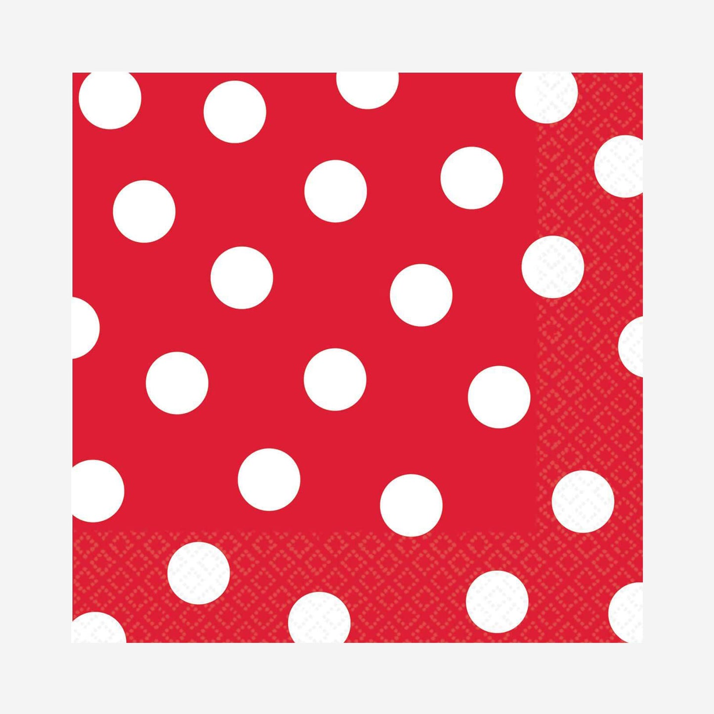 Apple Red Dots Paper Napkins