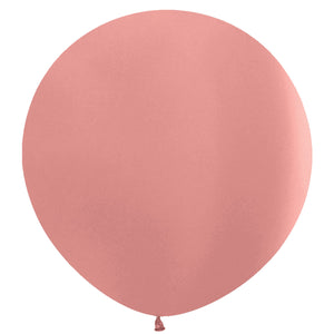 Rose Gold giant 3ft latex balloon