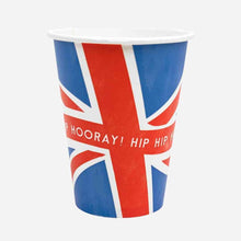 Royal Union Jack Jubilee Paper Cups - 8 Pack