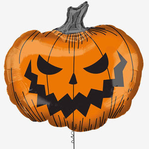 Hallows' Eve Pumpkin Extra Large Foil Balloon