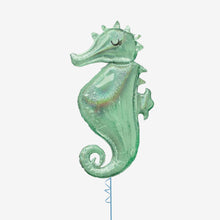Mermaid Wishes Seahorse SuperShape Foil Balloons