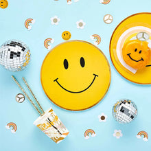 Smiley Paper Plates