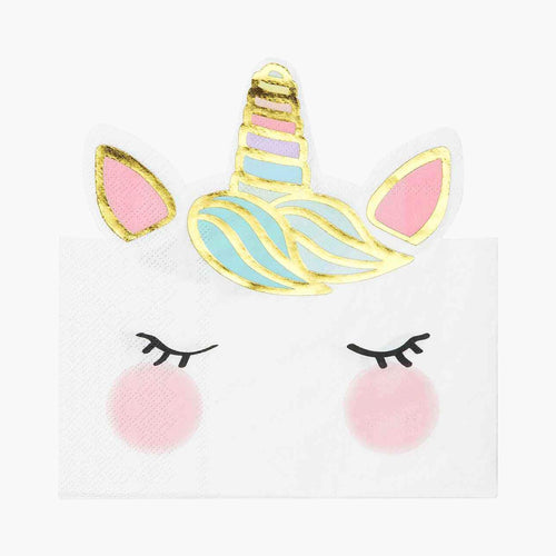 Unicorn Face Paper Napkins