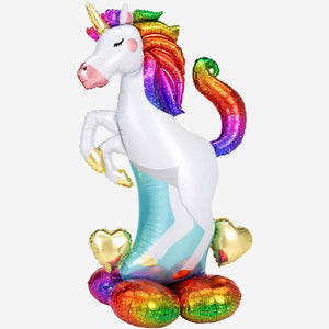 Unicorn AirLoonz Large Inflated Foil Balloon