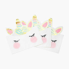 We Heart Unicorns Face Napkins