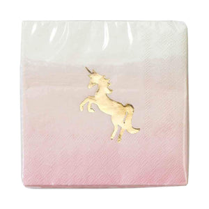 We Heart Unicorns Cocktail Napkins