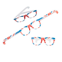 Union Jack Paper Glasses 10 Pack