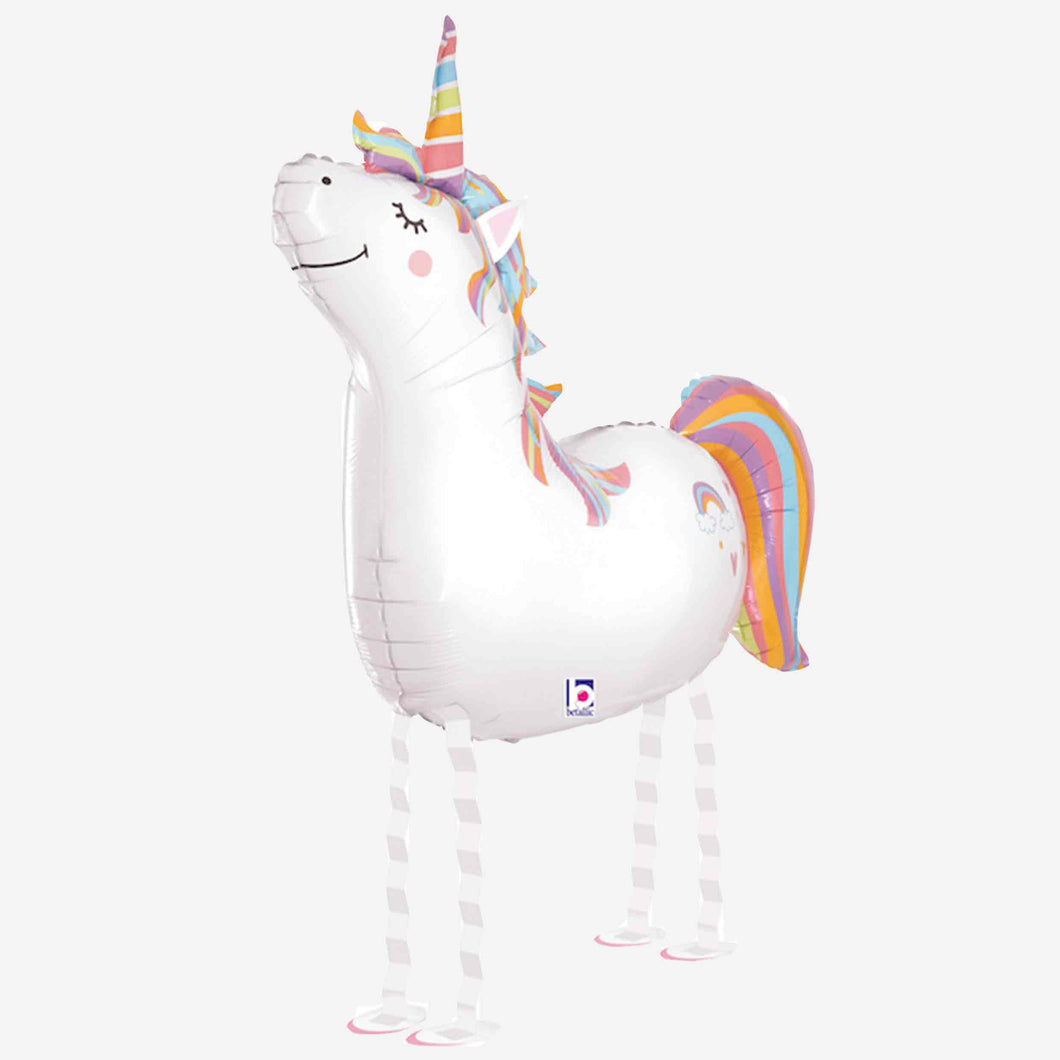 Friendly Unicorn Walking Balloon