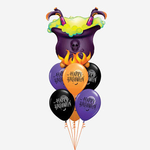 Oops Witch's Brew Halloween Balloon Bouquet