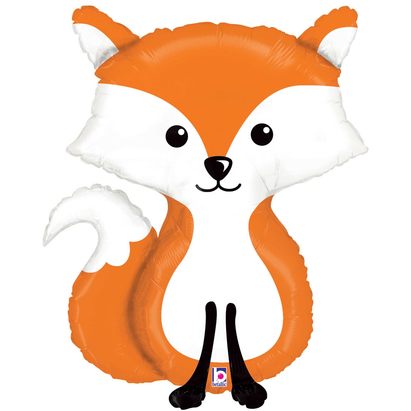 Woodland Fox Inflated Foil Balloon