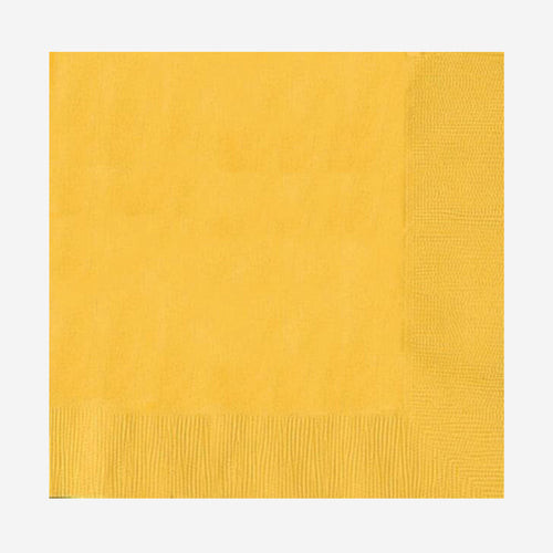 Yellow Paper Napkins